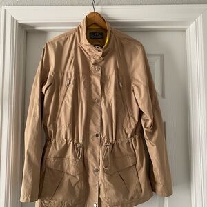 Lauren Ralph Lauren Tan Active Utility Jacket Large